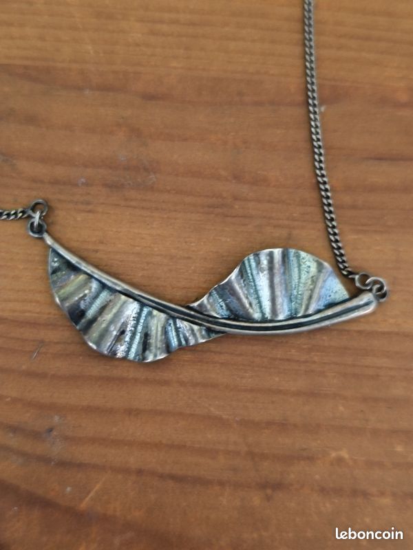 Collier en argent vintage. NOUVELLE ET DERNIÈRE BAISSE DU PRIX (image 1)