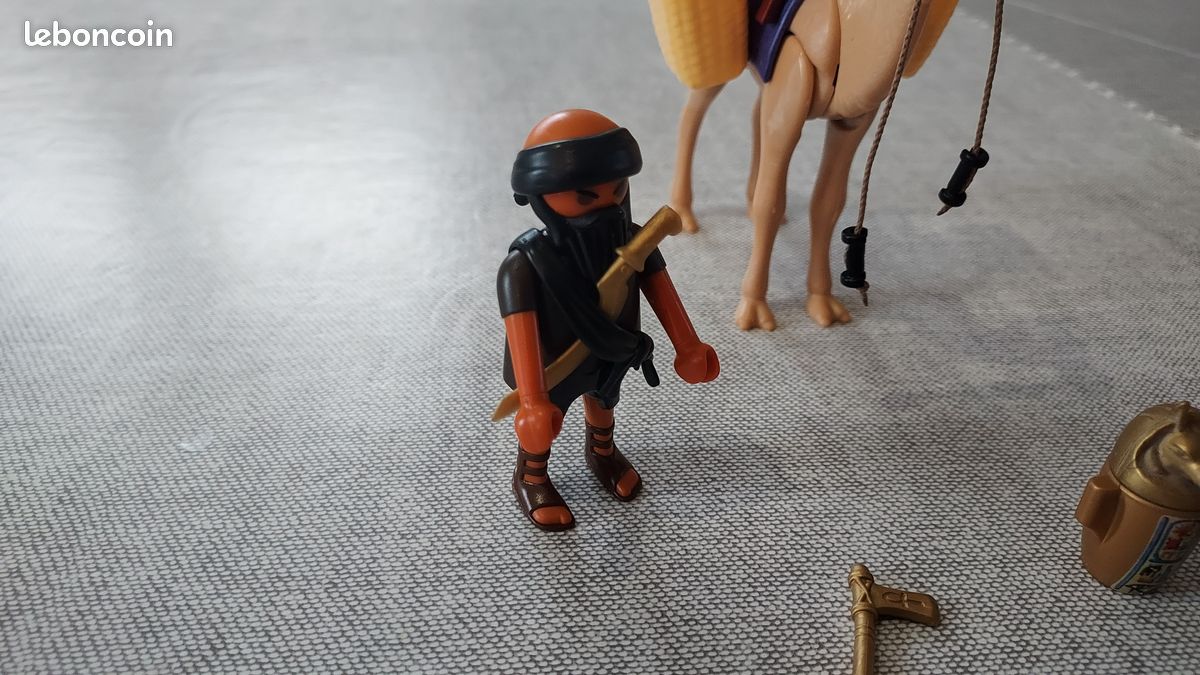 Jouet Playmobil 4247 – Voleurs Et Dromadaires, Thème Égypte Antique, Complet (occasion)