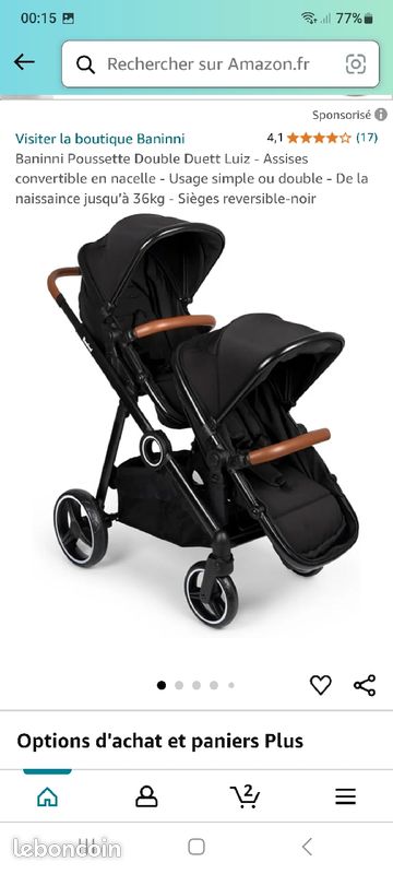 Poussette Canne Poussette Double UsagÃ© Poussette Canne Occasion