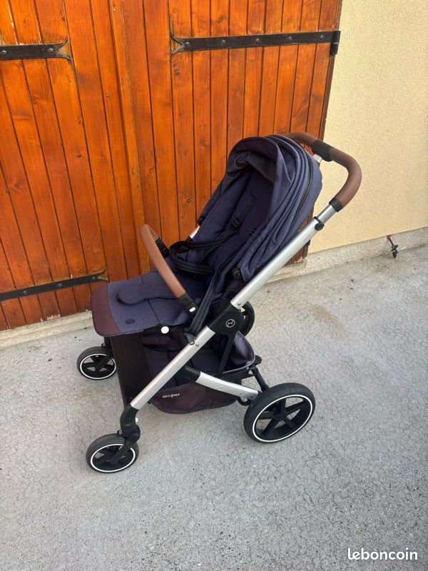 Poussette Cybex Balios S – Très bon état – Bleu marine (image 4)