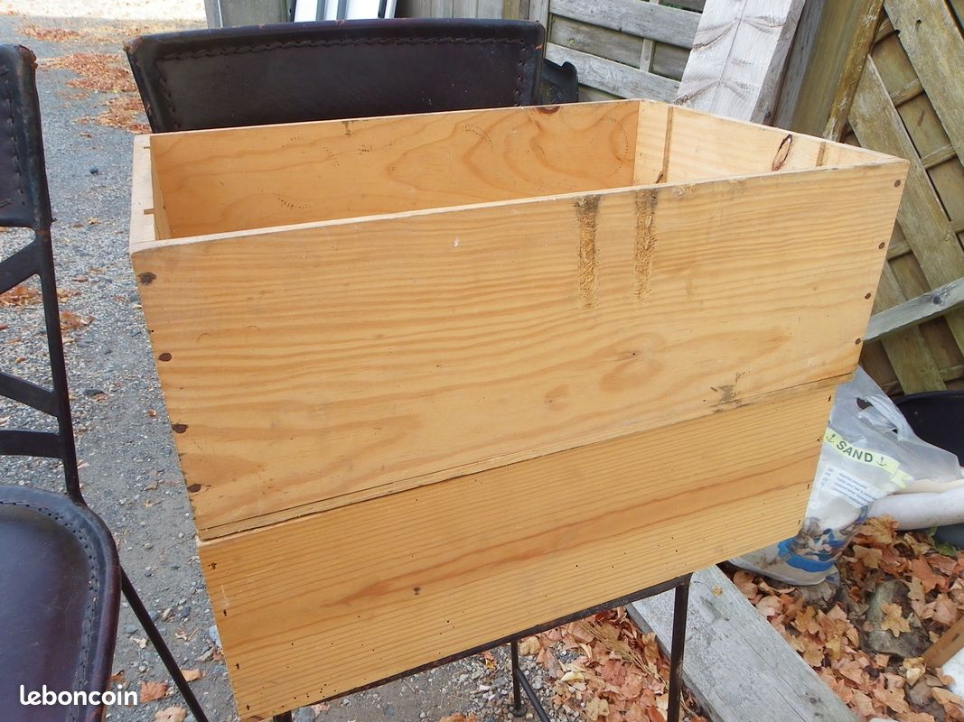 2 caisses de vin en bois (image 2)
