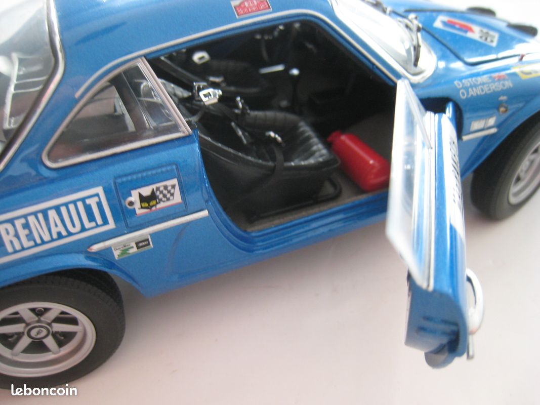 ALPINE RENAULT A110 1600S #28 WINNER RALLYE MONTE CARLO 1971 1/18