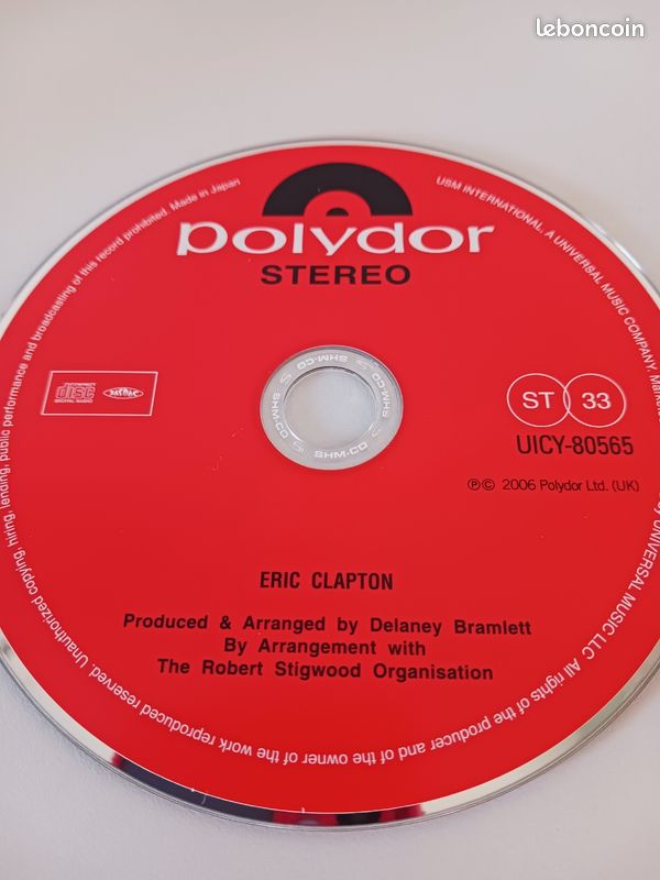 Shm-cd Eric Clapton (image 3)