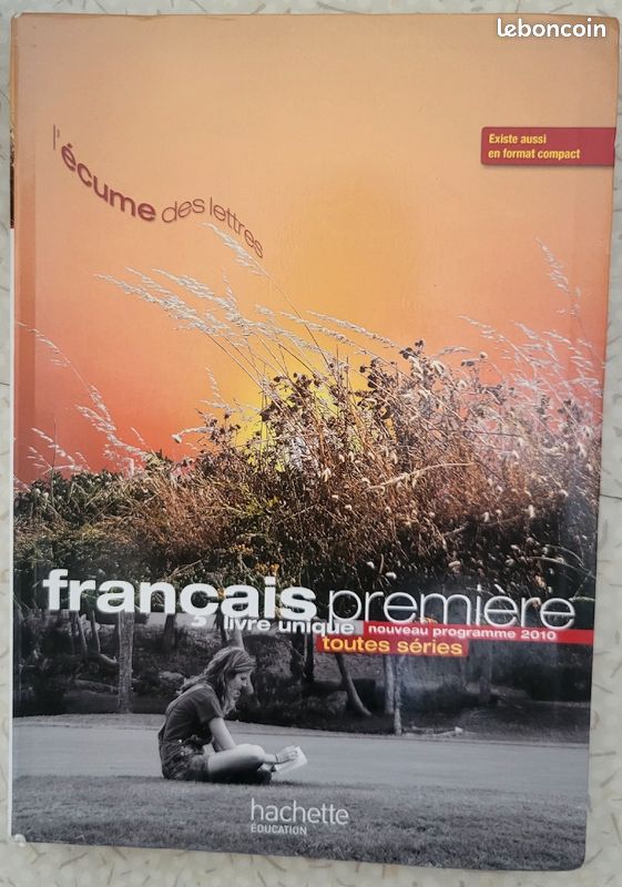 Livre de première/bac : Français (image 1)