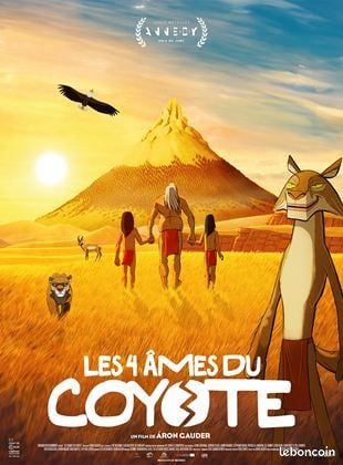 LES 4 AMES DU COYOTTE - Affiche de Cinéma 120x160 cm (image 1)