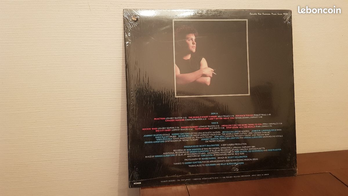 Vinyle Johnny Seaton "reaction" (image 2)