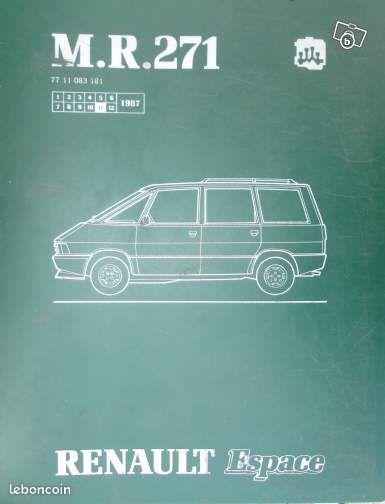 RTA - Manuel de rep Renault Espace 1 (image 1)