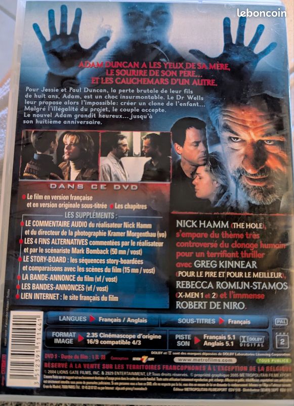 DVD Godsend expérience interdite (image 2)
