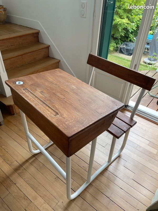 Bureau écolier vintage (image 1)