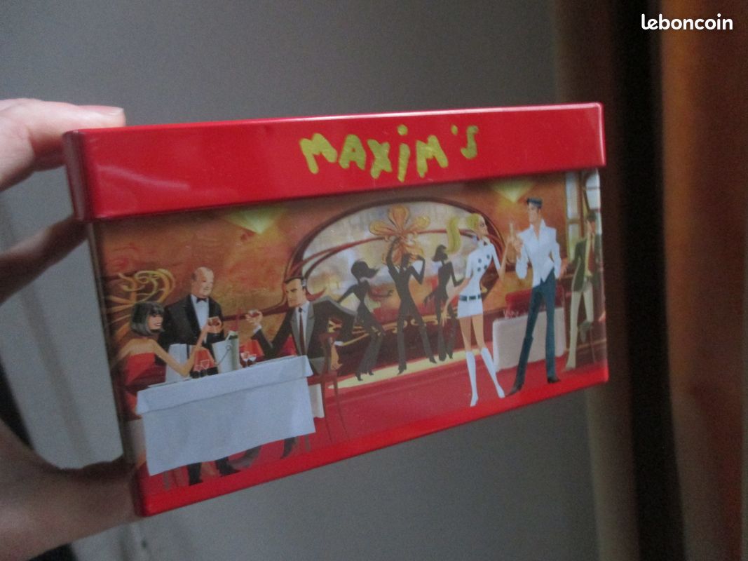 Jolie boite métal maxim's (image 2)