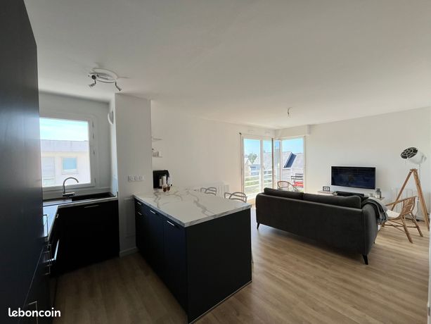 Appartement meublé entièrement rénové – 44m² + balcon + box garage. 845 CC