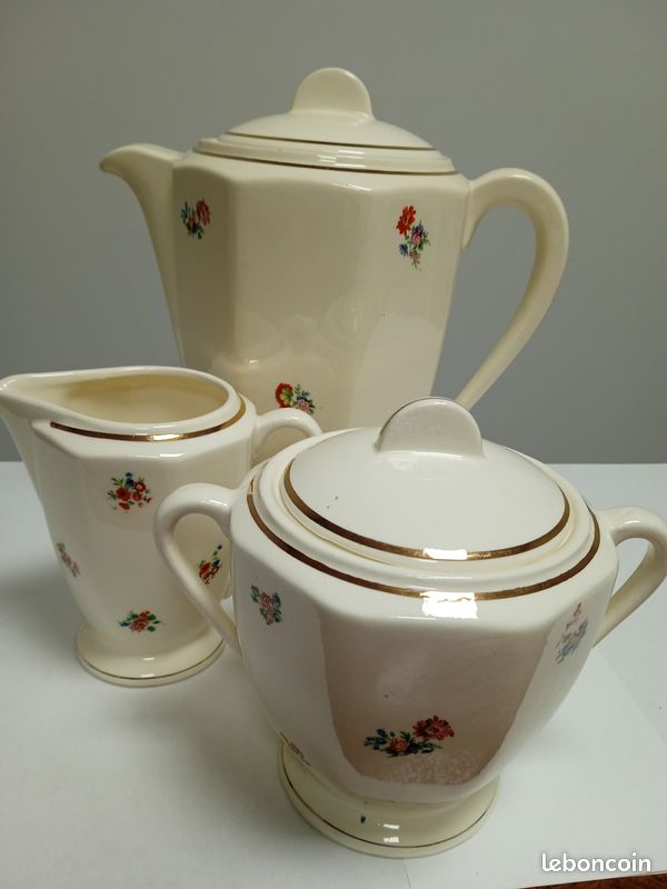 ANCIENNE CAFETIERE THEIERE BADONVILLER FENAL MODELE SMYRNE