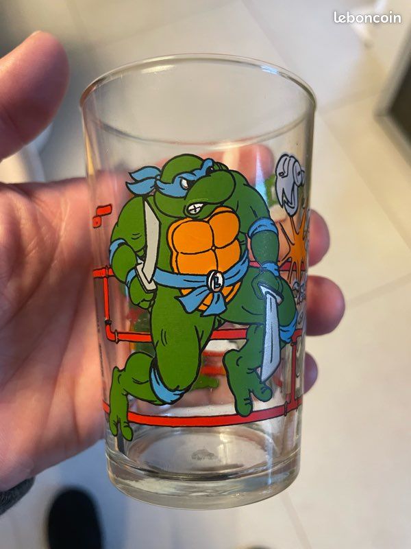 Bretelles Vintage Tortues Ninja 1989 Raphaël - Élastique Vert Enfant - Mirage