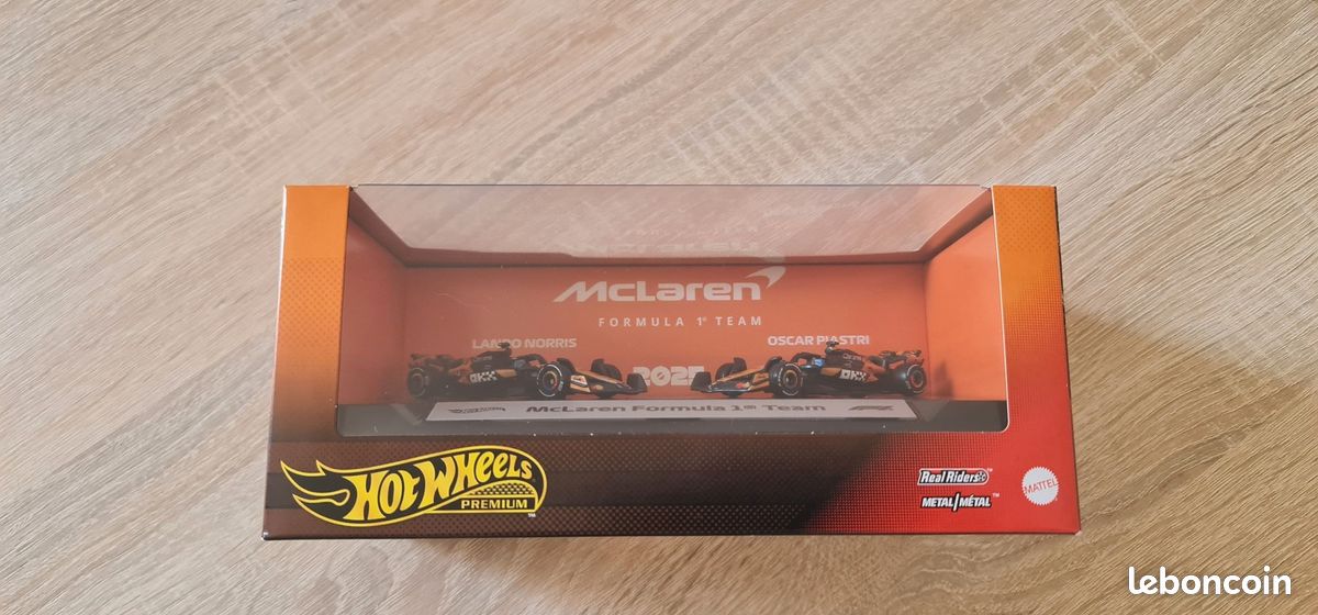 Hotwheels premium Formula 1 Mclaren team neuf voiture (image 5)