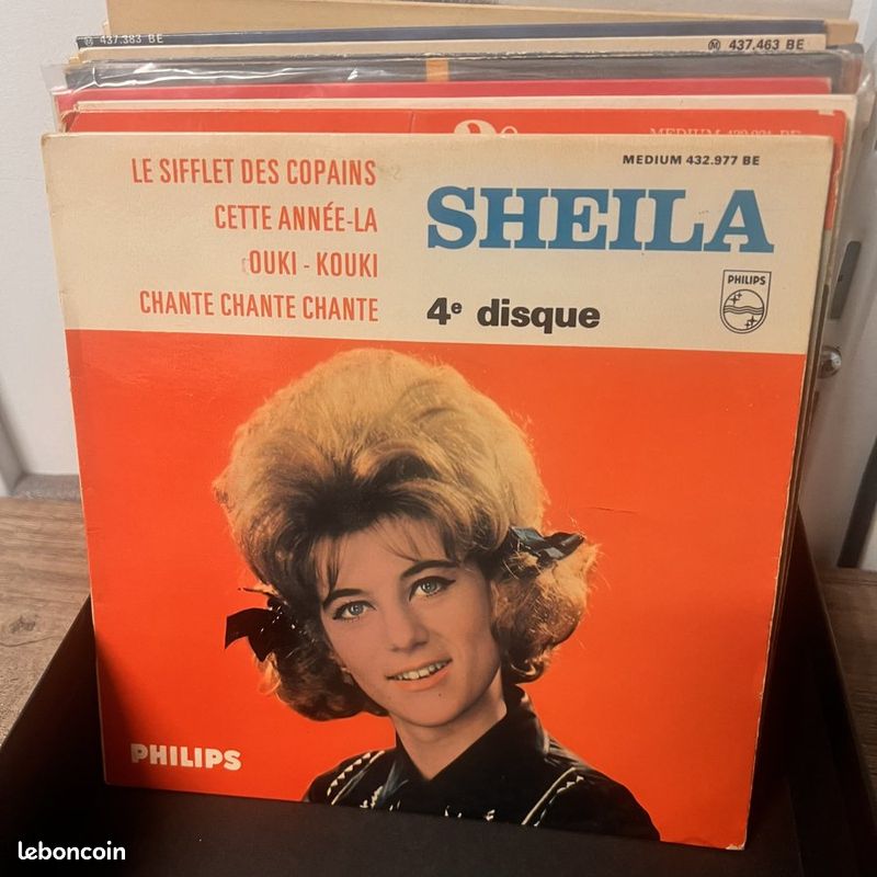 Sheila - Le Sifflet Des Copains - Vinyl 45 t (image 1)