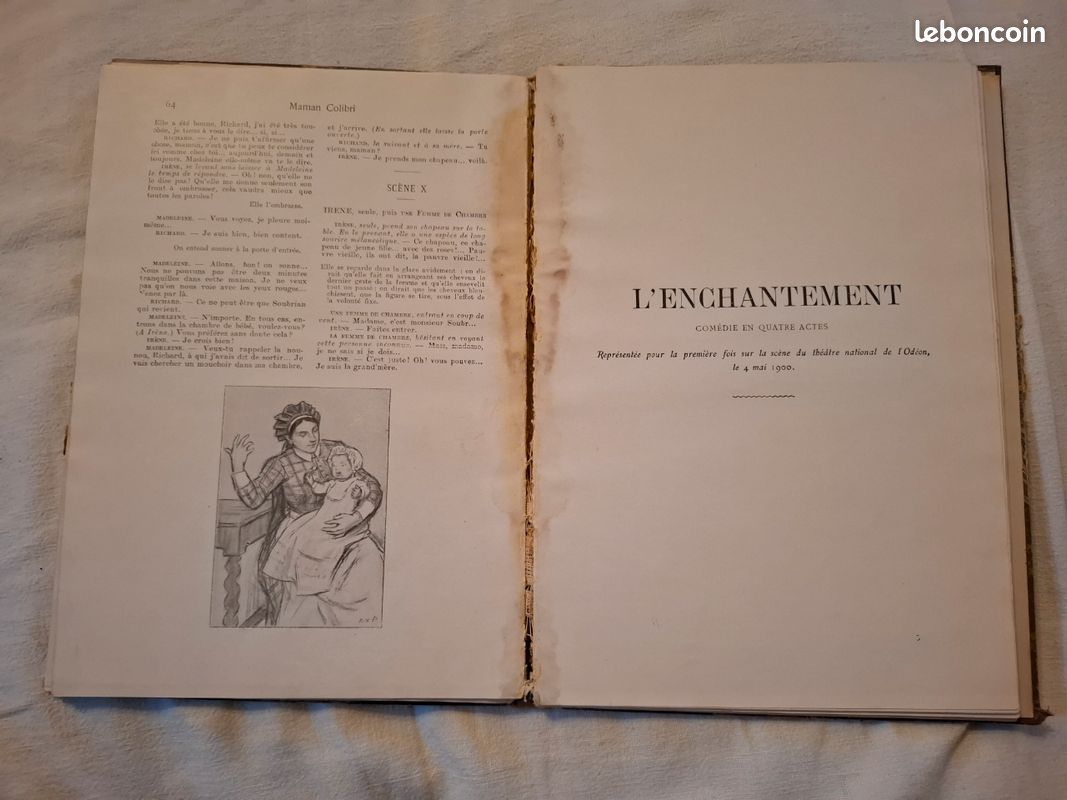 Théâtre, collection : Maman Colibri et l'Enchantement par Henry Bataille 260205 lvr (image 3)