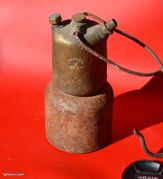 Lampe de mineur à carbure en laiton (image 2)