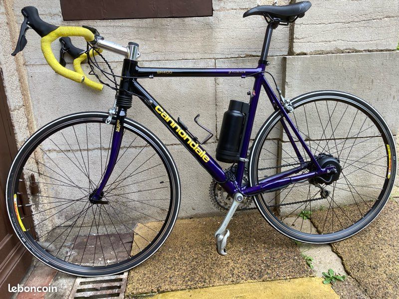 Vélo course cannondale électrique (image 1)