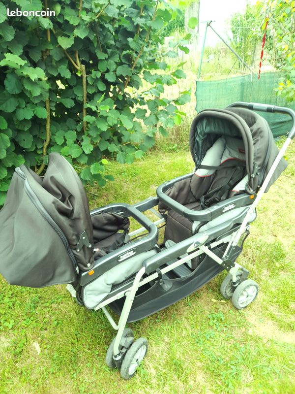 Double Peg Perego A Vendre Poussette Double Poussette Double Noire
