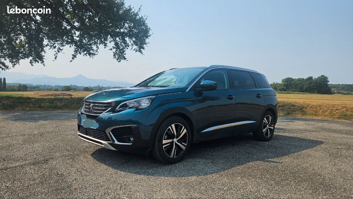 PEUGEOT 5008 1.5 D 130ch ALLURE BUSINESS - 2019 - Caméra 360 - CarPlay - phare auto... (image 1)