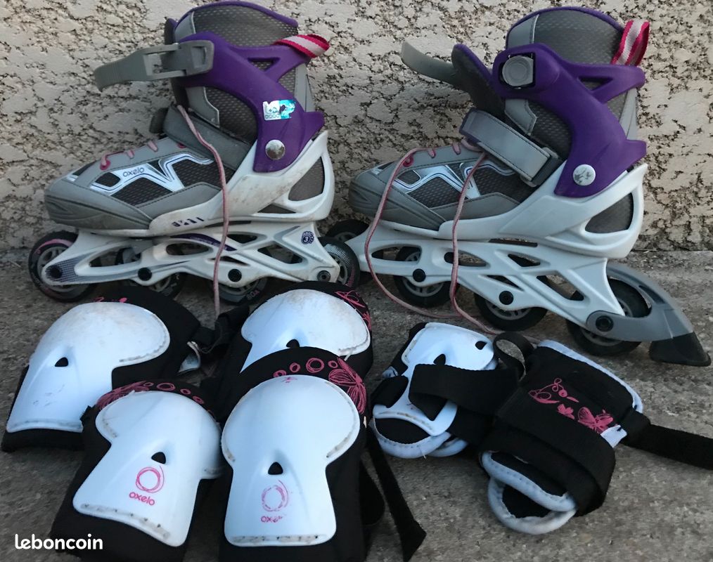 Superbes patins a roulettes oxelo pointure 29 en ance | Clasf sports