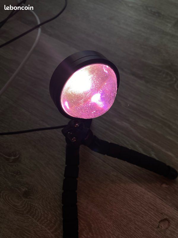 Lampe coucher de soleil/ sunset lamp +trépied flexible (image 2)