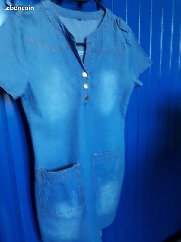 ROBE en jean (image 1)
