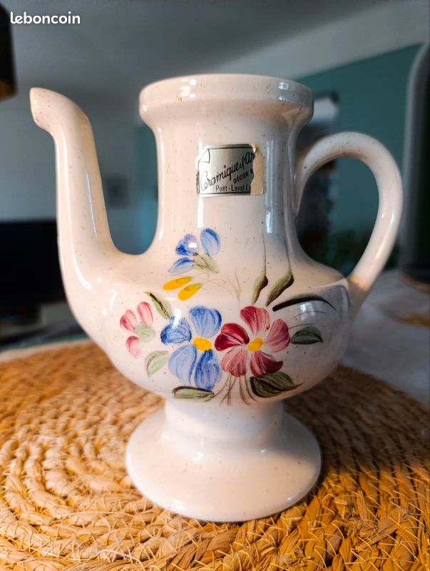Pichet vintage Poët-Laval – Céramique (image 7)