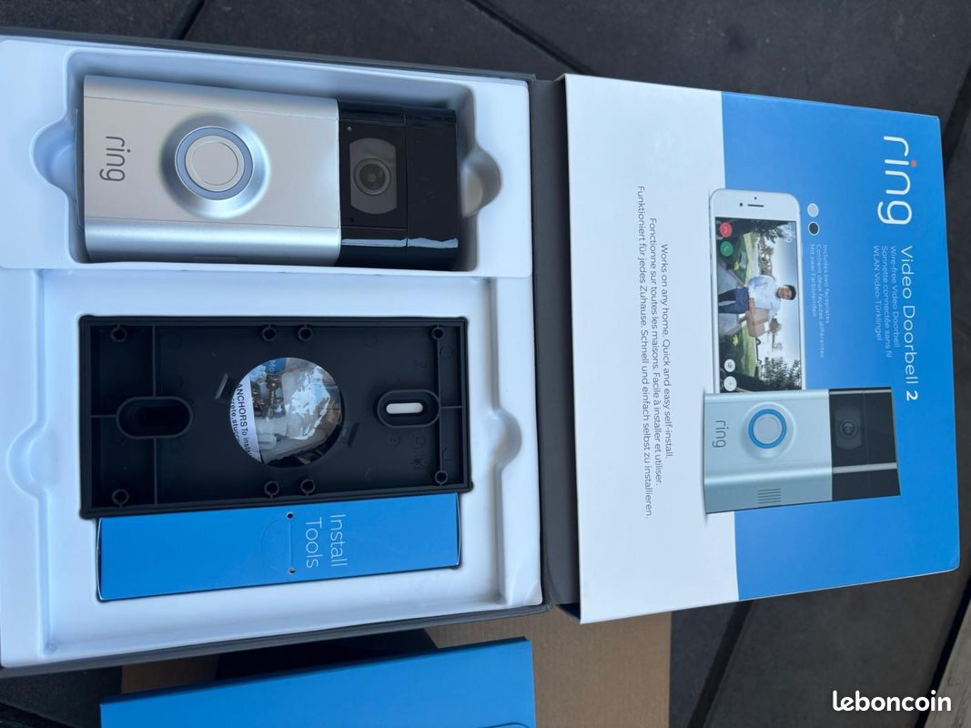 Sonnette connectée BLINK Video Doorbell 2 - noire
