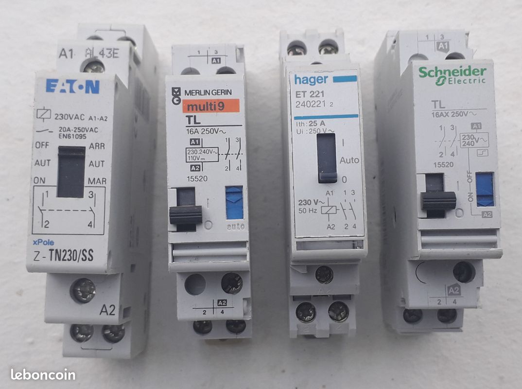 Contacteur Hager, Eaton, Schneider, Merlin (image 1)