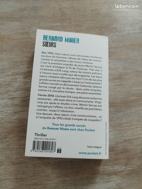 Livre Bernard Minier (image 3)