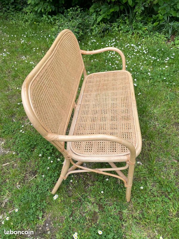 Banquette rotin cannage Broste Copenhagen (image 2)