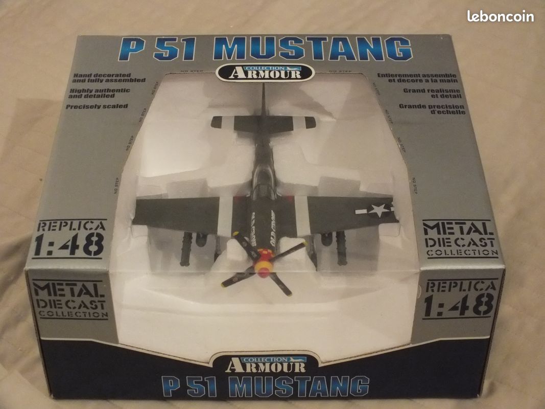 1/48 Franklin Mint Armour 98006 – P-51D Mustang (image 3)