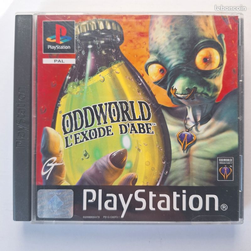 Oddworld: L’exode D’Abe - PS1 Complet Version Française