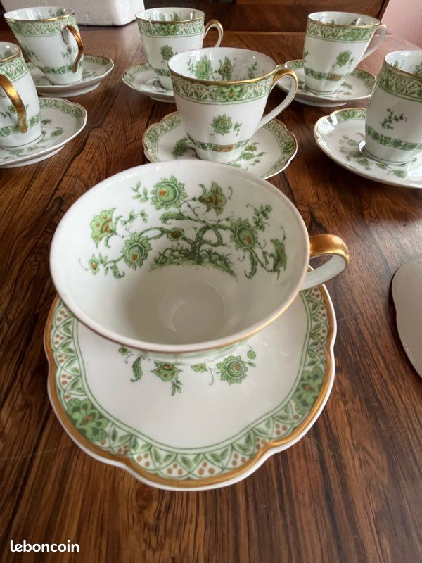 12 tasses à café Arbre de vie Haviland (image 4)