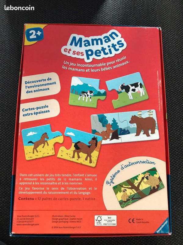 Jeu enfant « maman et ses petits » (image 2)