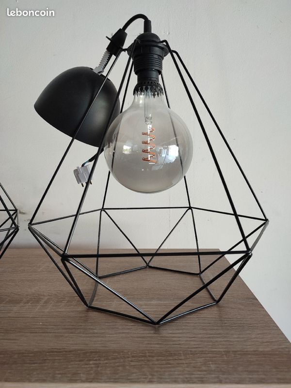 Luminaires avec ampoules filament style vintage (image 1)