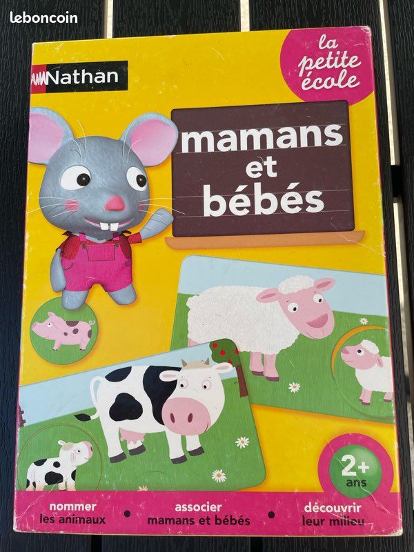 Jeu Nathan la petite école « mamans et ses bébés » (image 1)