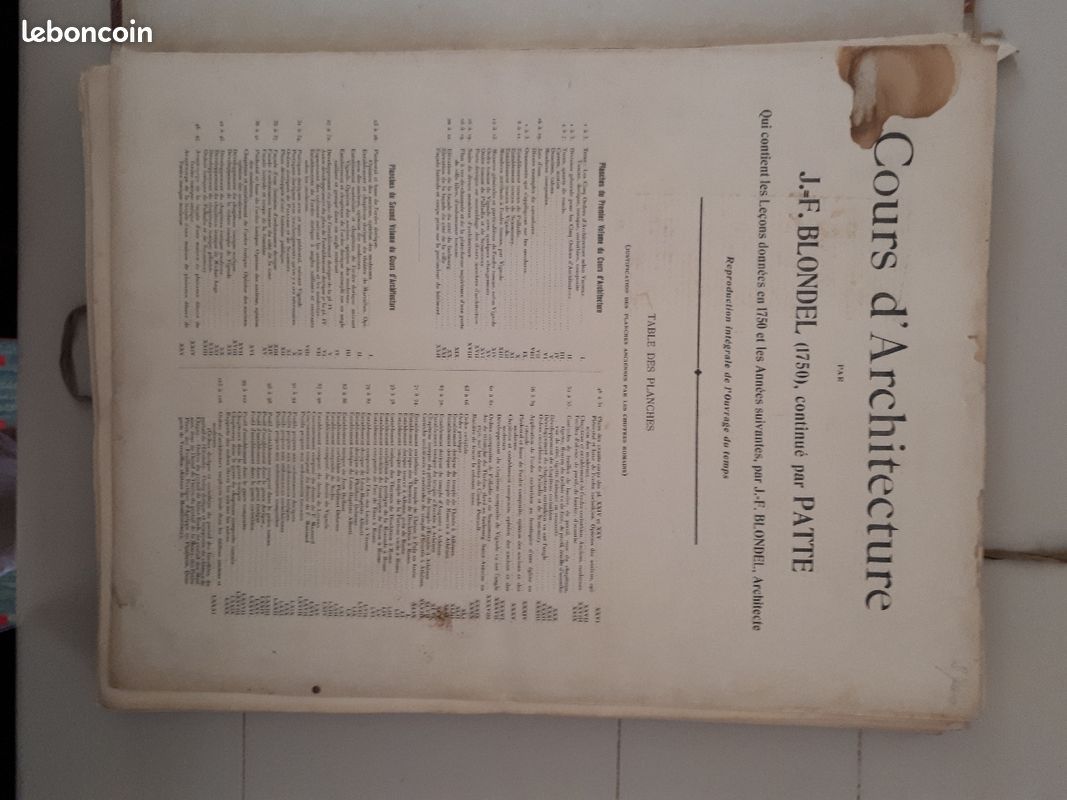 Cours d'architecture Blondel (image 1)