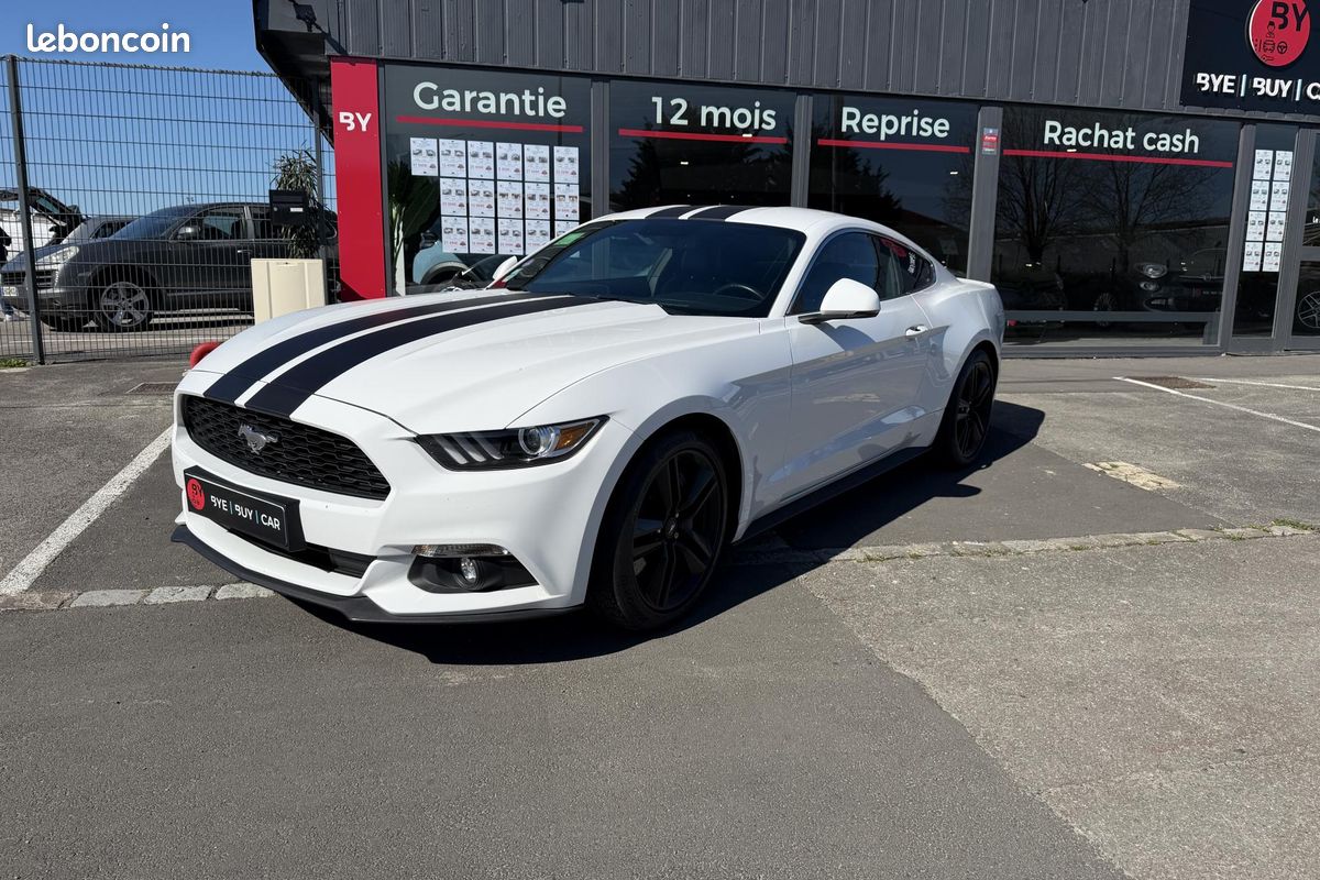 FORD MUSTANG Fastback 2.3 EcoBoost - 317 - BVA FASTBACK 2015 COUPE Garantie 12 mois (image 1)
