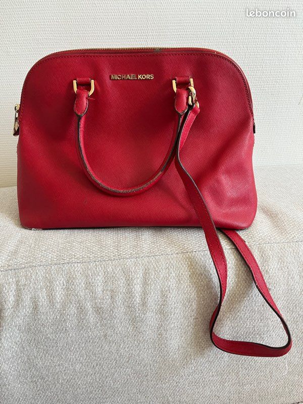 Sac Mikael kors Rouge (image 1)