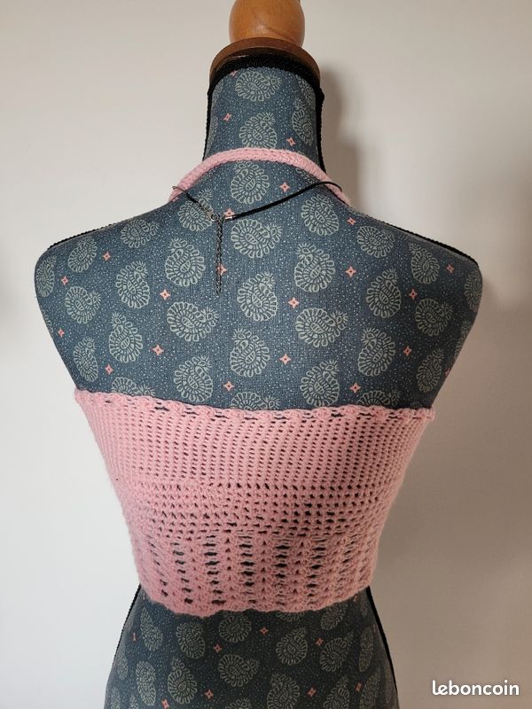 Dos nu bustier + collier fantaisie en forme de fleur 🌸 (image 2)