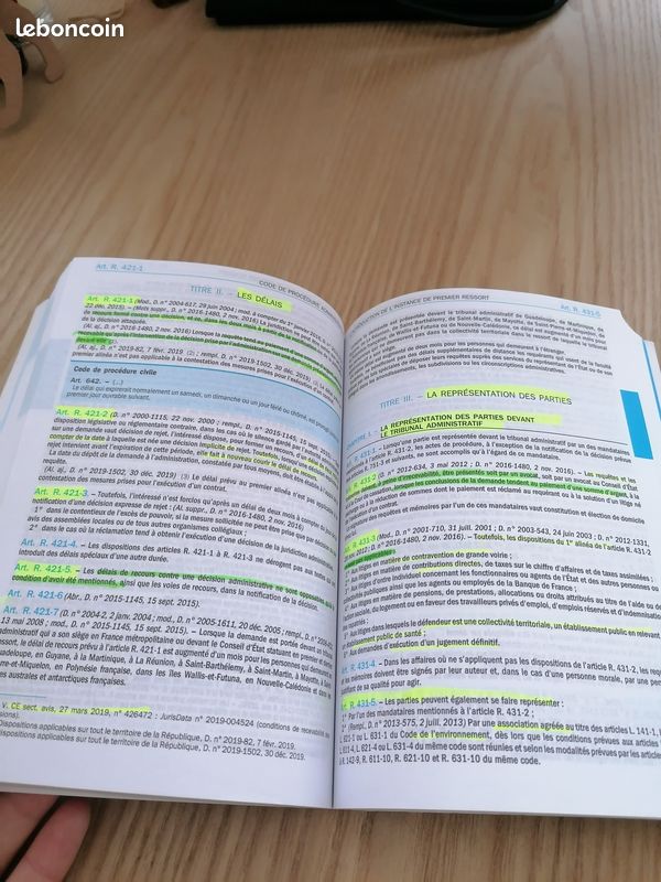 Code de procédure administrative 2023 (non annoté, non commenté) (image 2)