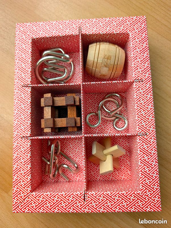 Coffret de 6 casse têtes ninja (image 2)