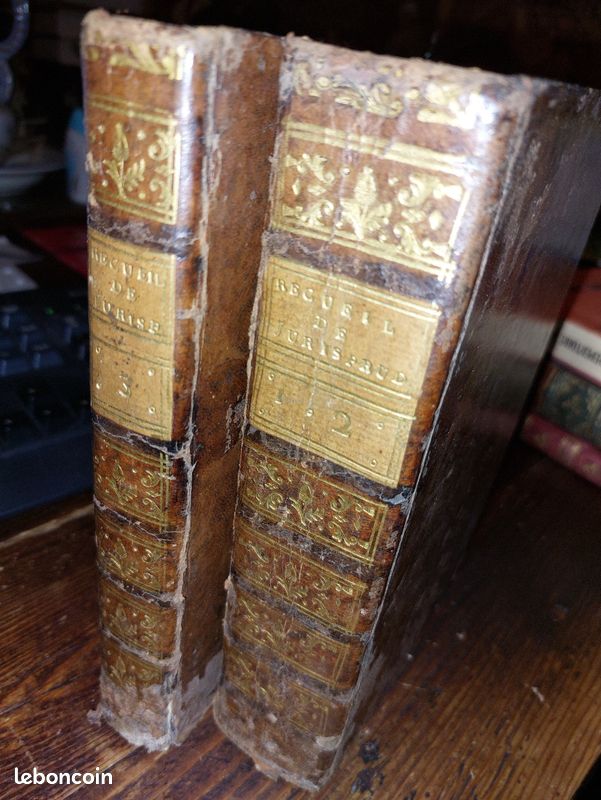 Recueil de jurisprudence par Sagnier et Thévenin - 2 volumes - 3 tomes - 1801 (image 3)