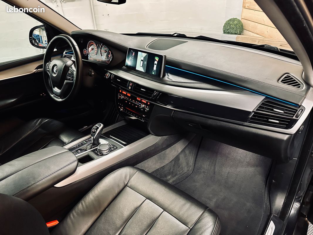Bmw x5 f15 25d x-line - garantie 12 mois - sieges chauffants - hud - leds ambiance - cuir etendu - (image 14)