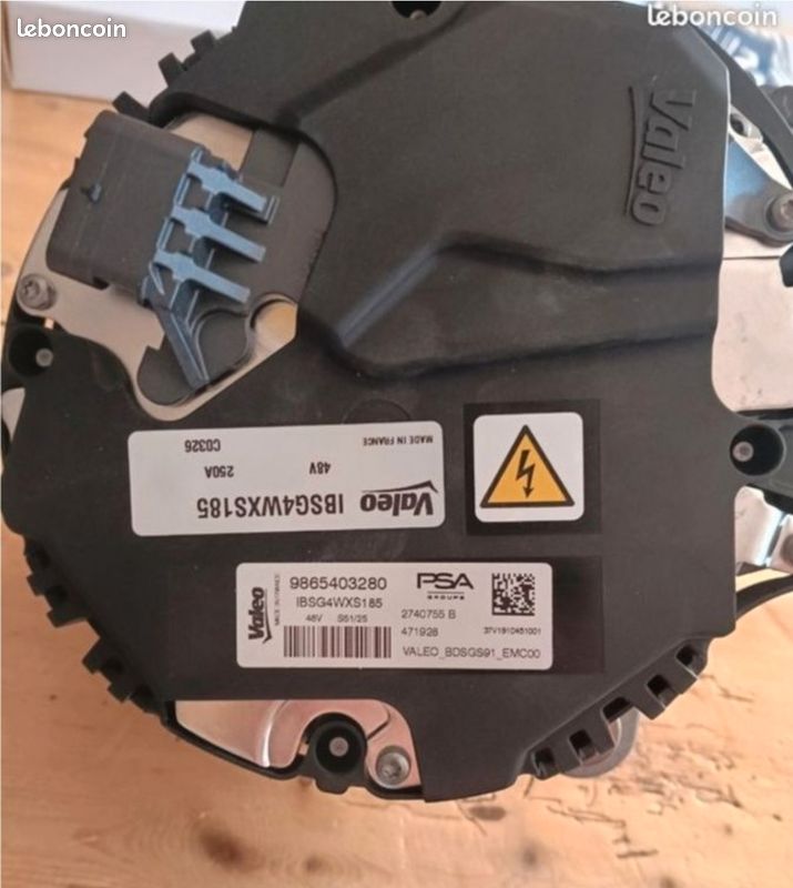 Alternateur démarreur neuf Valeo PSA Origine 9865403280 Peugeot Citroën (image 2)