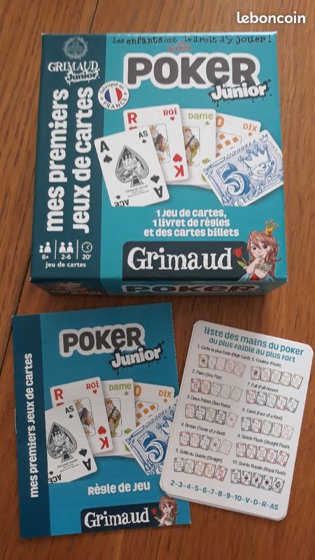 Jeu cartes Poker Junior (image 1)