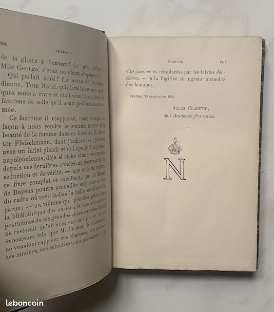 Livre ancien : " Une Maîtresse de Napoléon " (image 5)