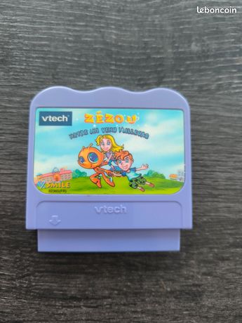 Jeu éducatif VTech V.Smile - Zezou Notre Ami Venu D'ailleurs - Console Enfant - Très Bon état